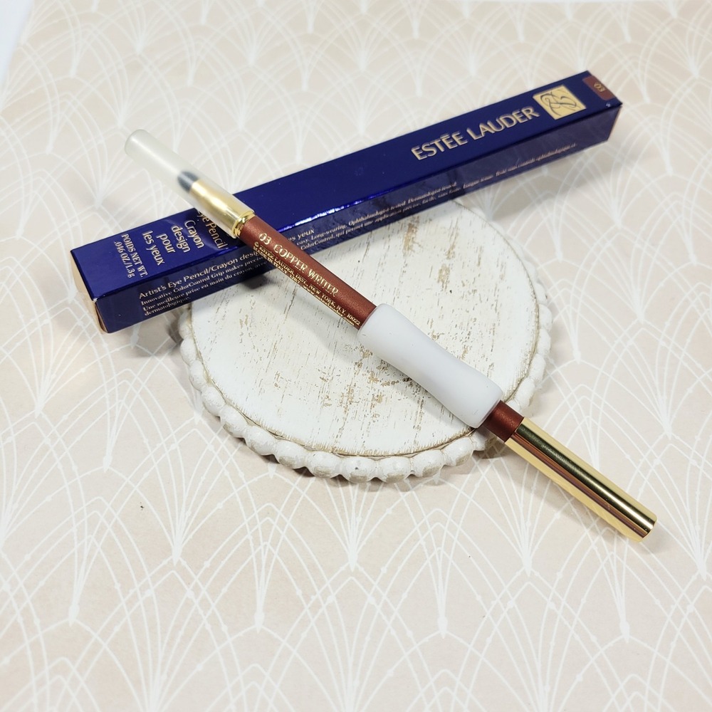 New Estee Lauder Artist Eye Pencil Eyeliner Copper Writer *Rare Discontinued*